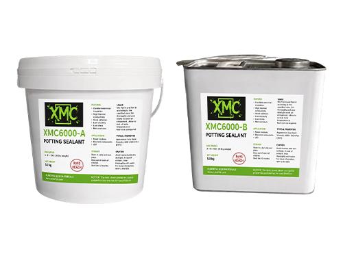 Two parts potting sealant 6:1