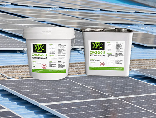 Two parts potting sealant 6:1