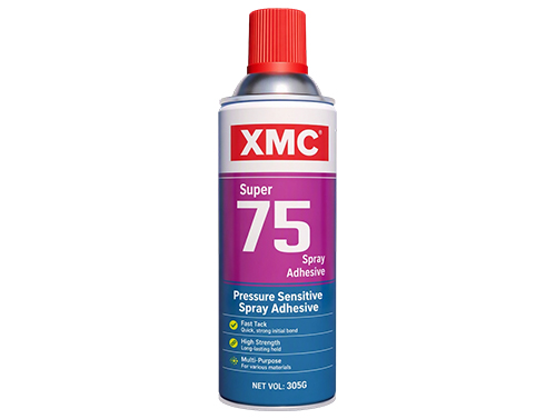 Pressure-sensitive spray adhesive